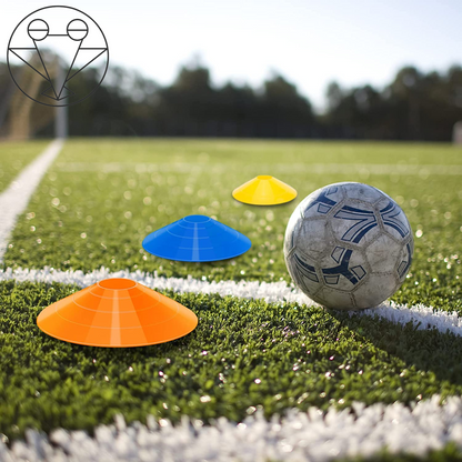 Elevate Your Game with 60/120 Pack Agile Soccer Cones - Perfect for Training, Practice, and Sports Fun!